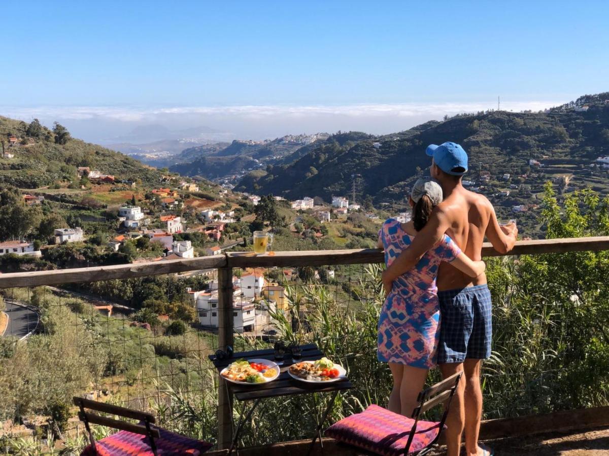 Casa Rural Con Bonitas Vistas Teror Exteriör bild